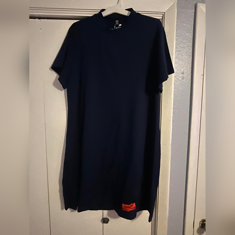 Navy Blue Tshirt Dress